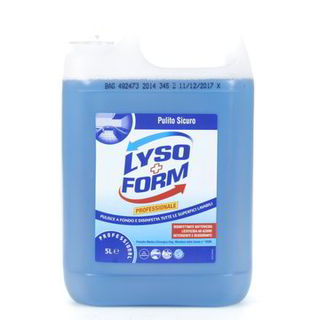 DETERGENTE DISINFETTANTE PROFESSIONALE LT 5 LYSOFORM TANICA In